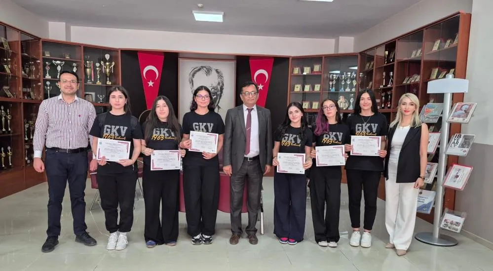 GKV Özel Cemil Alevli Lisesi öğrencileri gururlandırdı