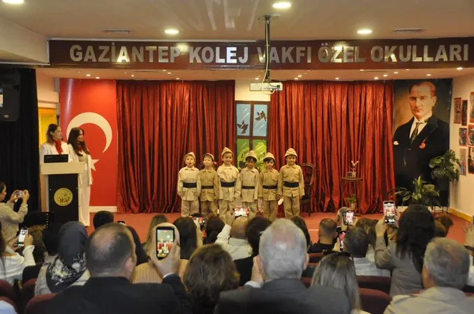 Gaziantep Kolej Vakfı’nda Cumhuriyet Bayramı Coşkusu 